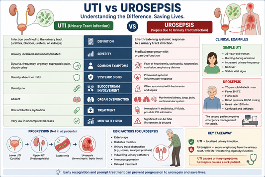 Urinary Tract Infection (UTI) Vs Urosepsis