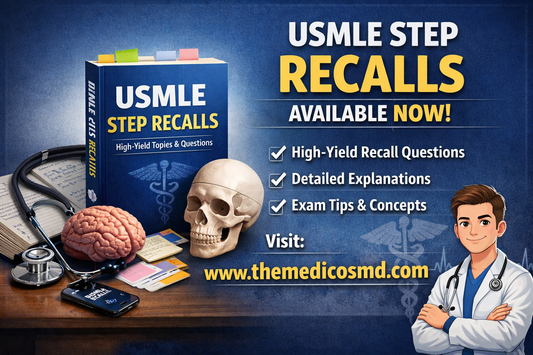 USMLE STEP RECALLS – AVAILABLE NOW!